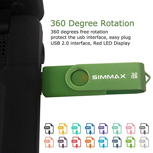 Swivel Thumb Drive - USB 2.0 32GB