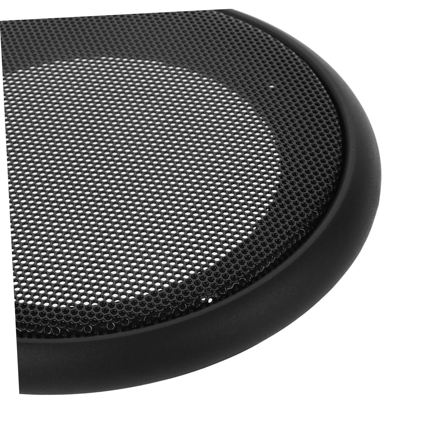 Car Subwoofer Speaker Grill Covers - 2 Pcs Black Mesh Design