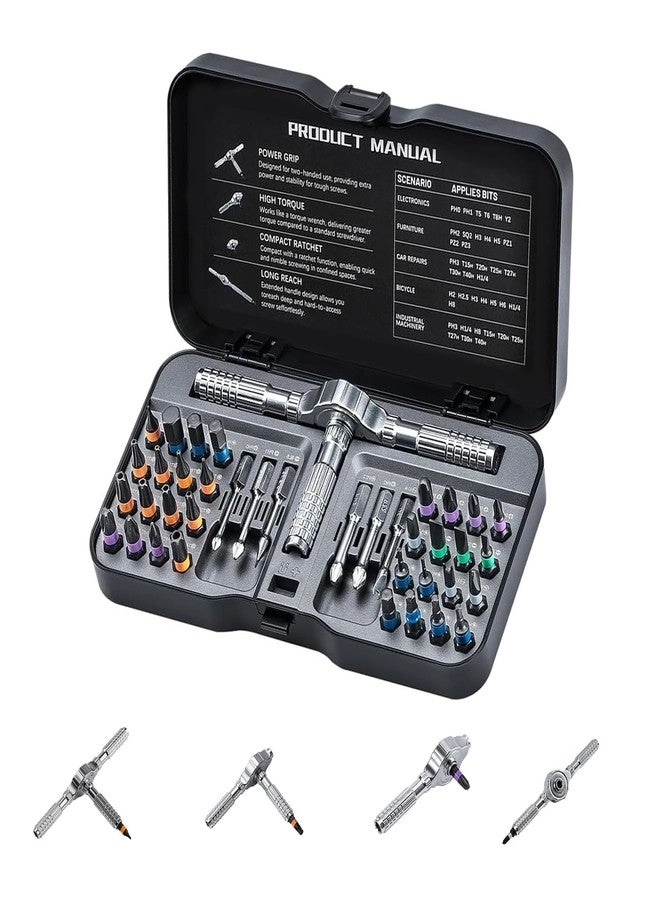 LeCoirrax 40 In 1 Magnetic Screwdriver Set