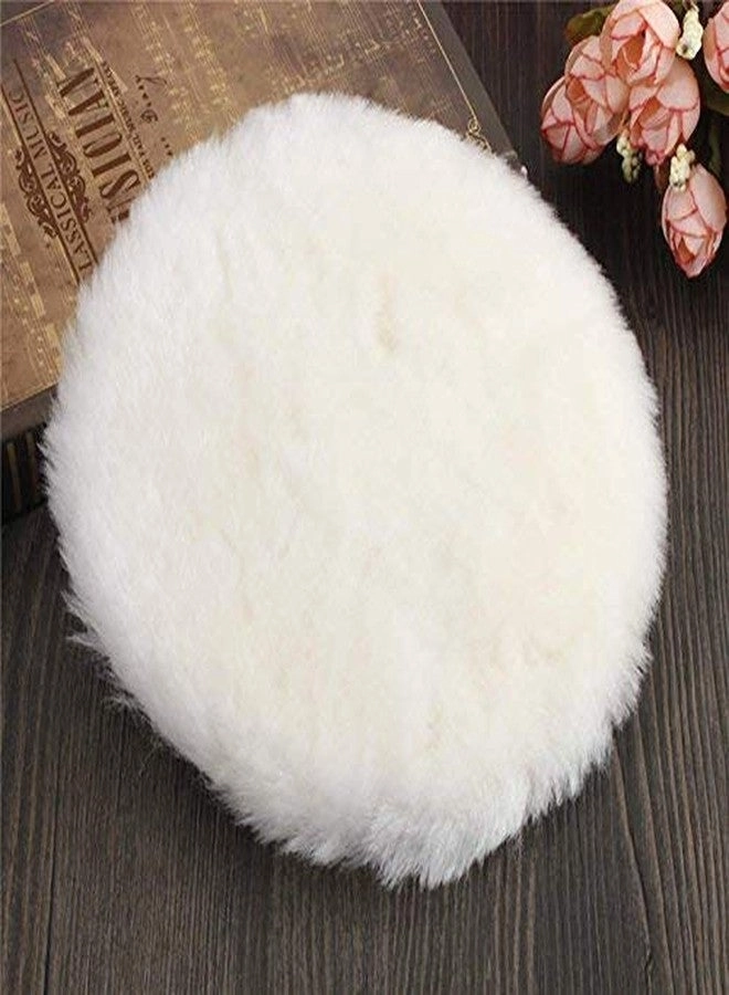 Lambs Wool Polishing Bonnet - 150 mm + Backer Pad + Universal Nut
