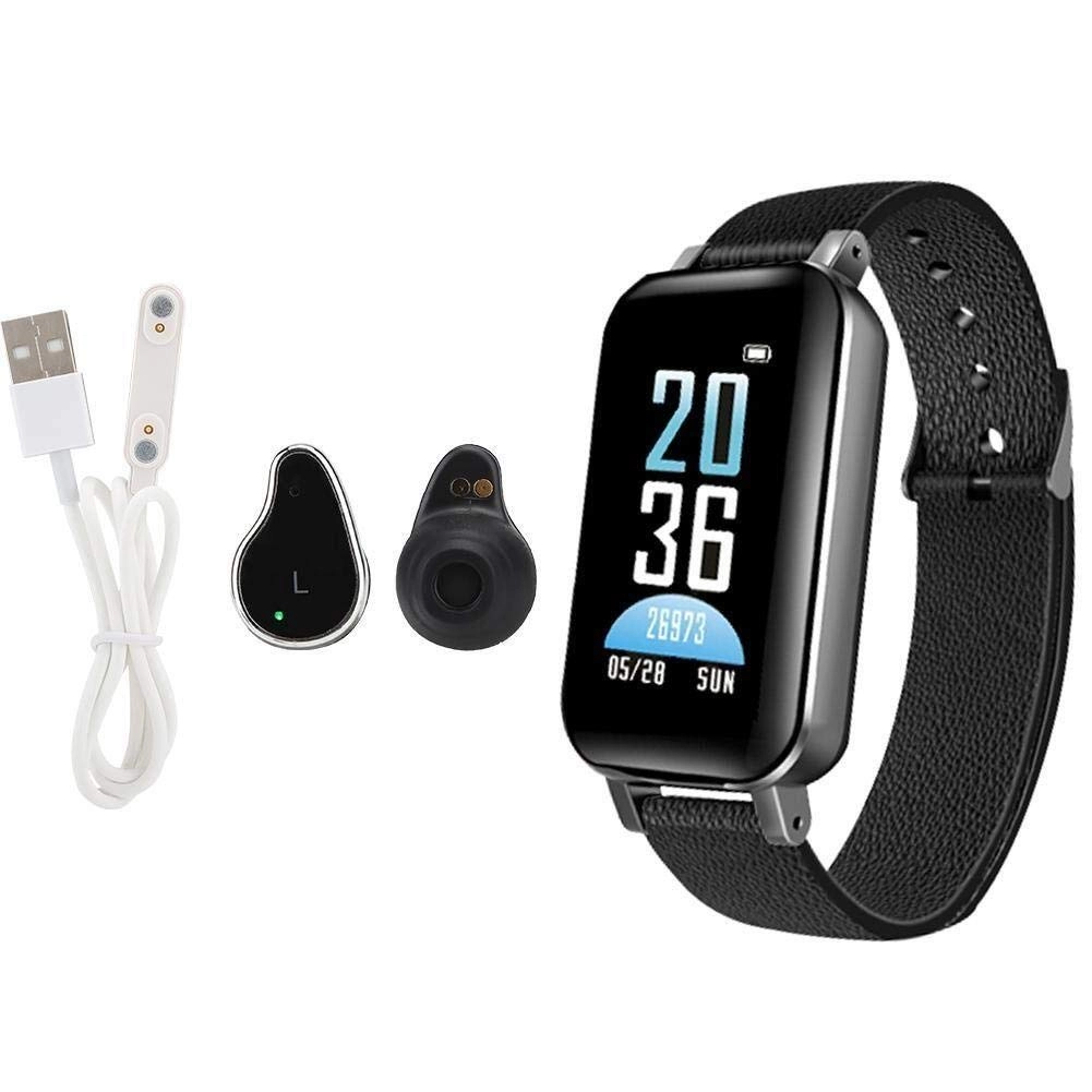HUANUFANG Smart Bracelet - 1.5 inch + Earphone - Bluetooth 4.2