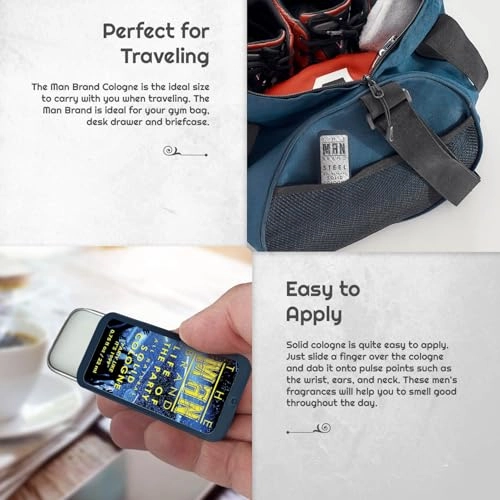 Solid Cologne Sample Set - 0.75 oz each Pack