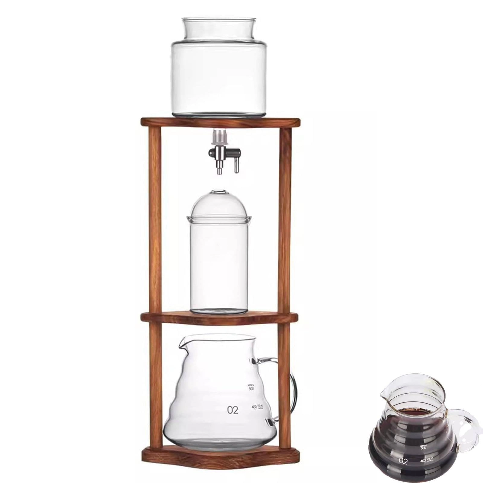 Cold Brew Drip Coffee Maker - 800ml High Borosilicate Glass