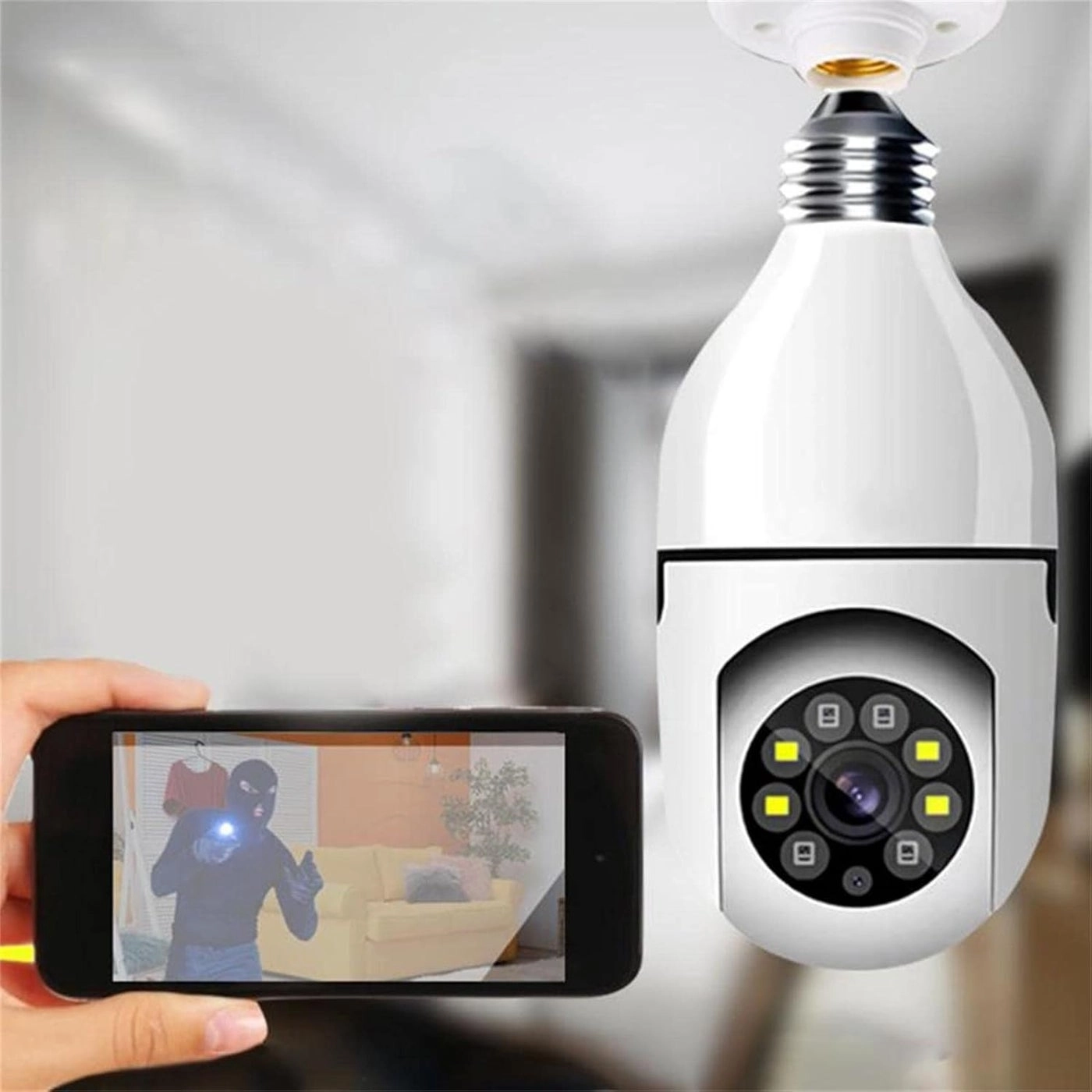 Light Bulb Camera 1080P