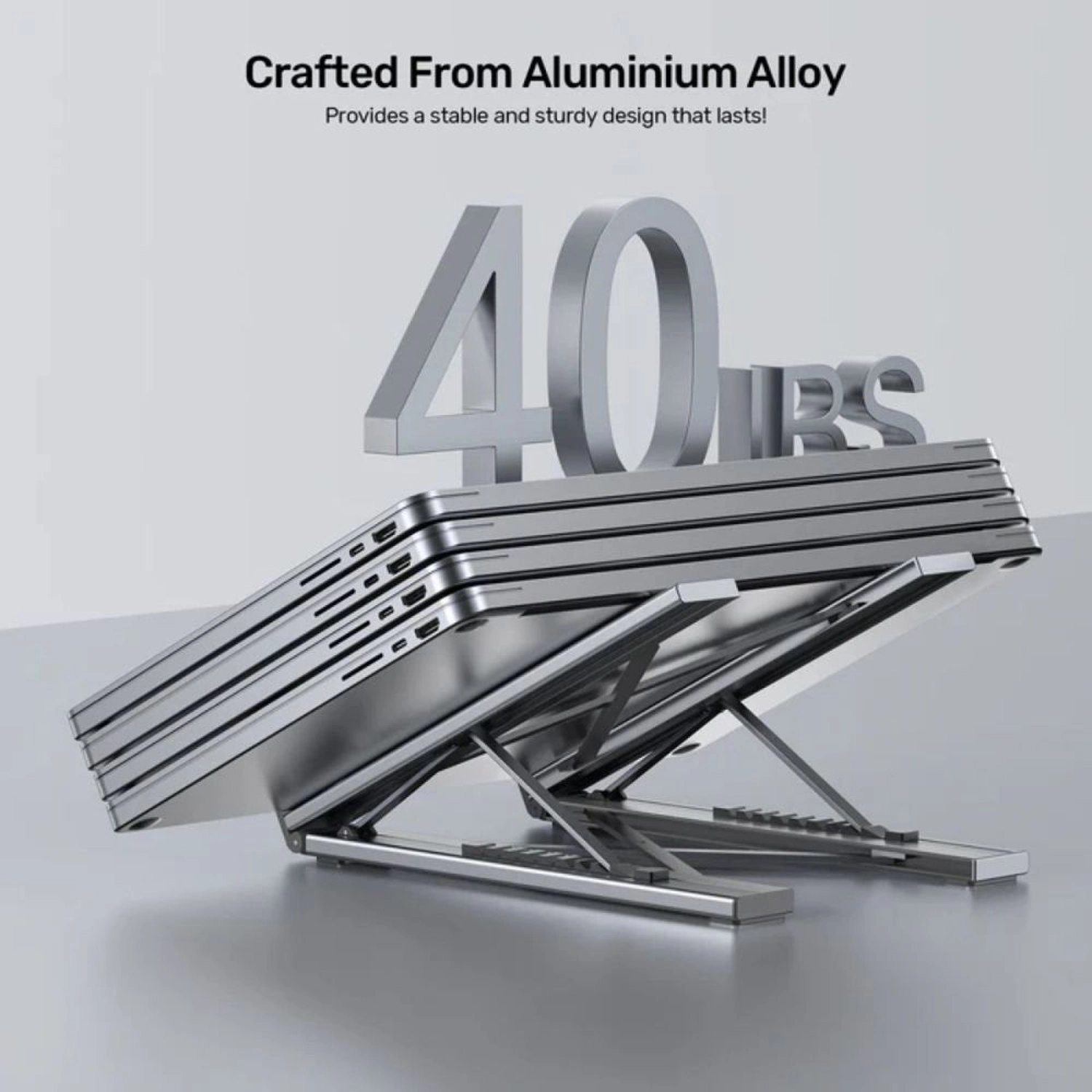 7-in-1 USB-C Foldable Laptop Stand - 100W Power Delivery 4K@60Hz HDMI