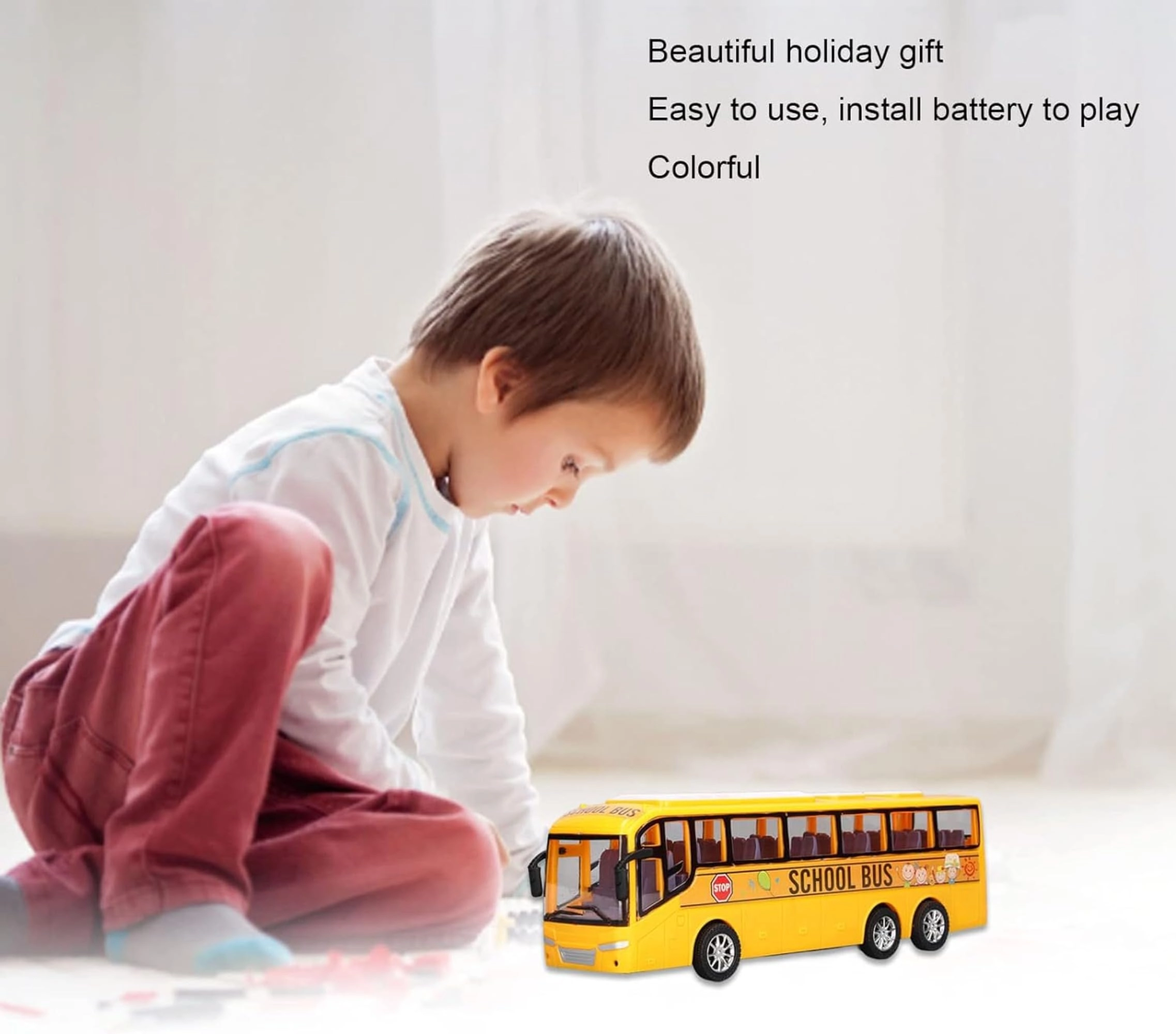 School Bus - 1:16 1pcs