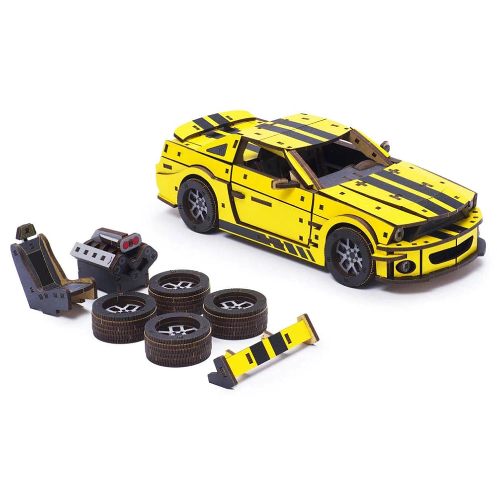 Stallion GT + Comet GTS Puzzle (4107390-STALLION_GT_YELLOW) - 248 pcs