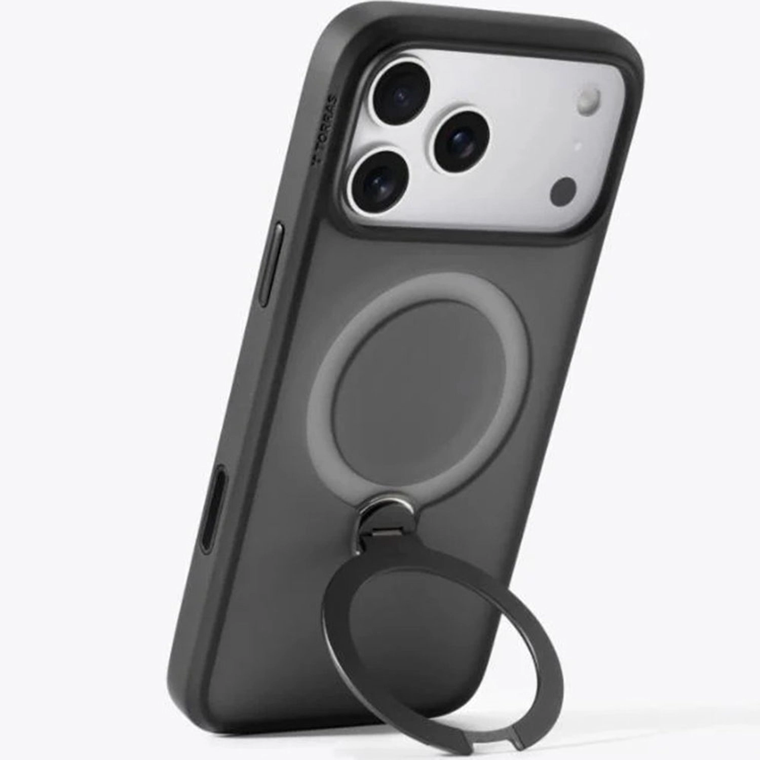 Ostand Spin Series Silicone Case with MagSafe for iPhone 17 Pro