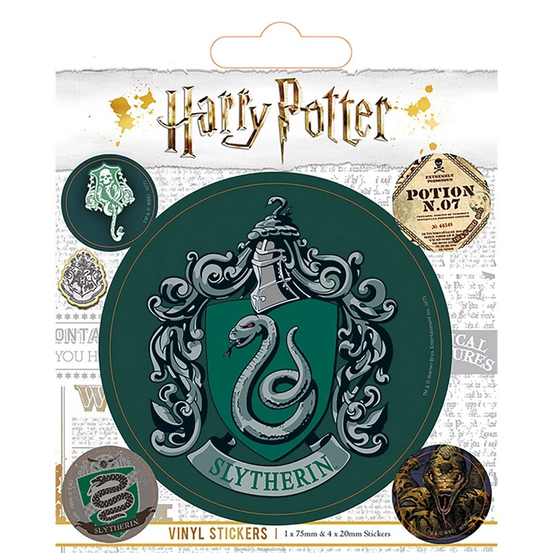 Pyramid International Harry Potter Slytherin Sticker Book Vinyl 5 pcs