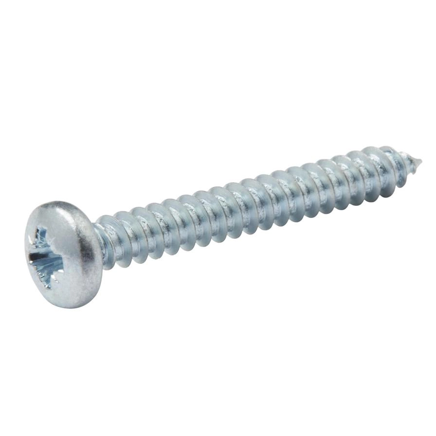 Zinc-Plated Carbon Steel Pan Head Screw Pack 4.2mm 32mm