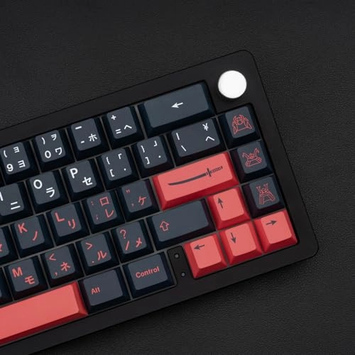 Minimalist Japanese Keycaps - ANSI, ISO, 60% Keyboard (only keycaps)
