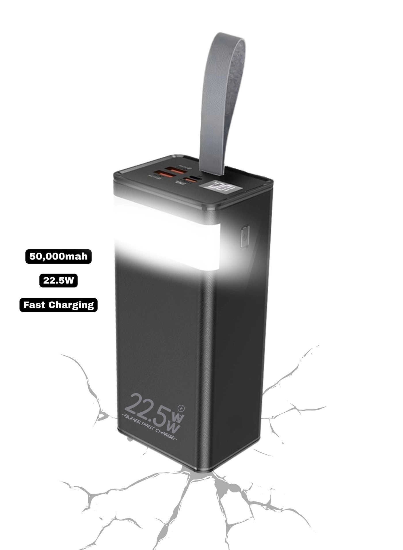 N51 - 50000mAh 22.5W 2 USB 1 Type-C