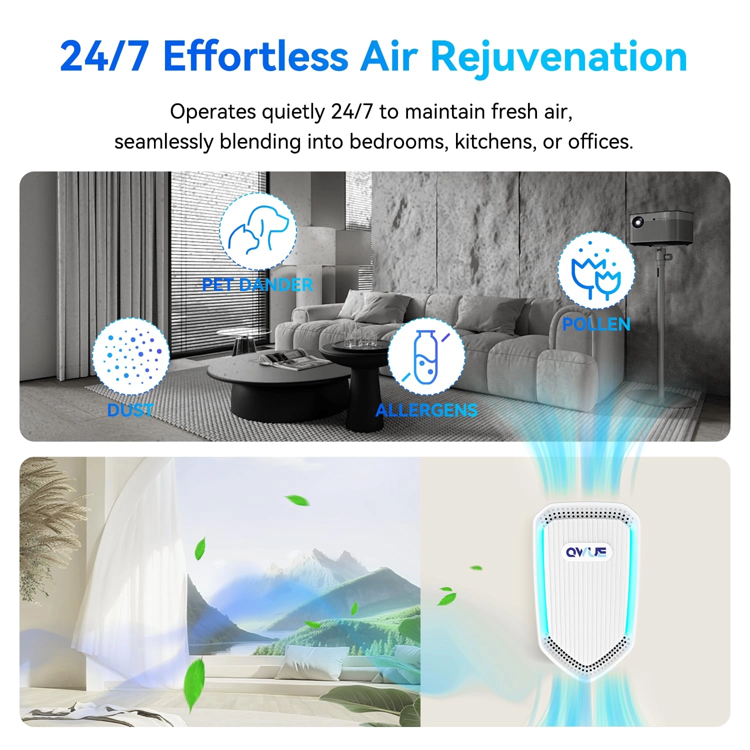 Air Ionizer - 8Pack Filterless Plug In Pack