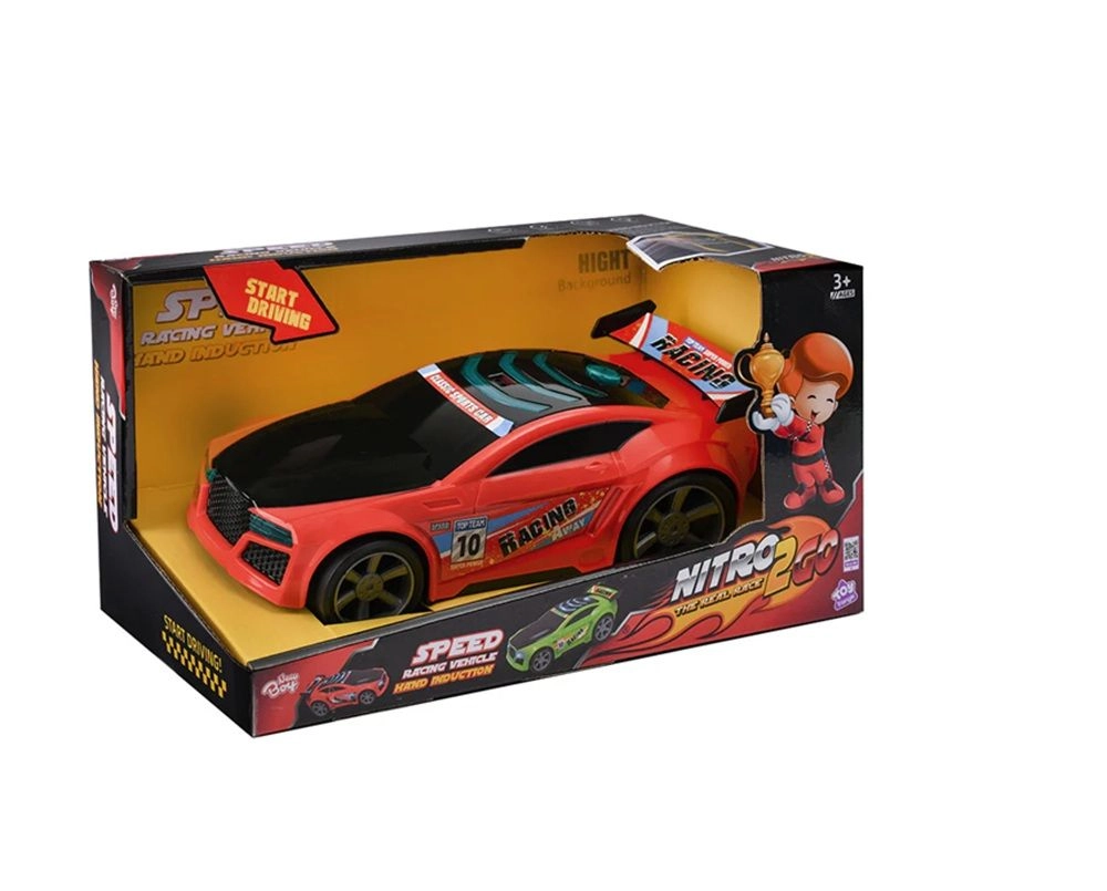 Battery Operated Car - Red 3+
