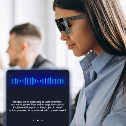 Ai Translation Glasses - 137 Languages TR90 PC UV400