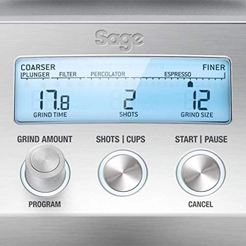 The Smart Pro Coffee Grinder - 60 unique settings Dosing IQ conical burr