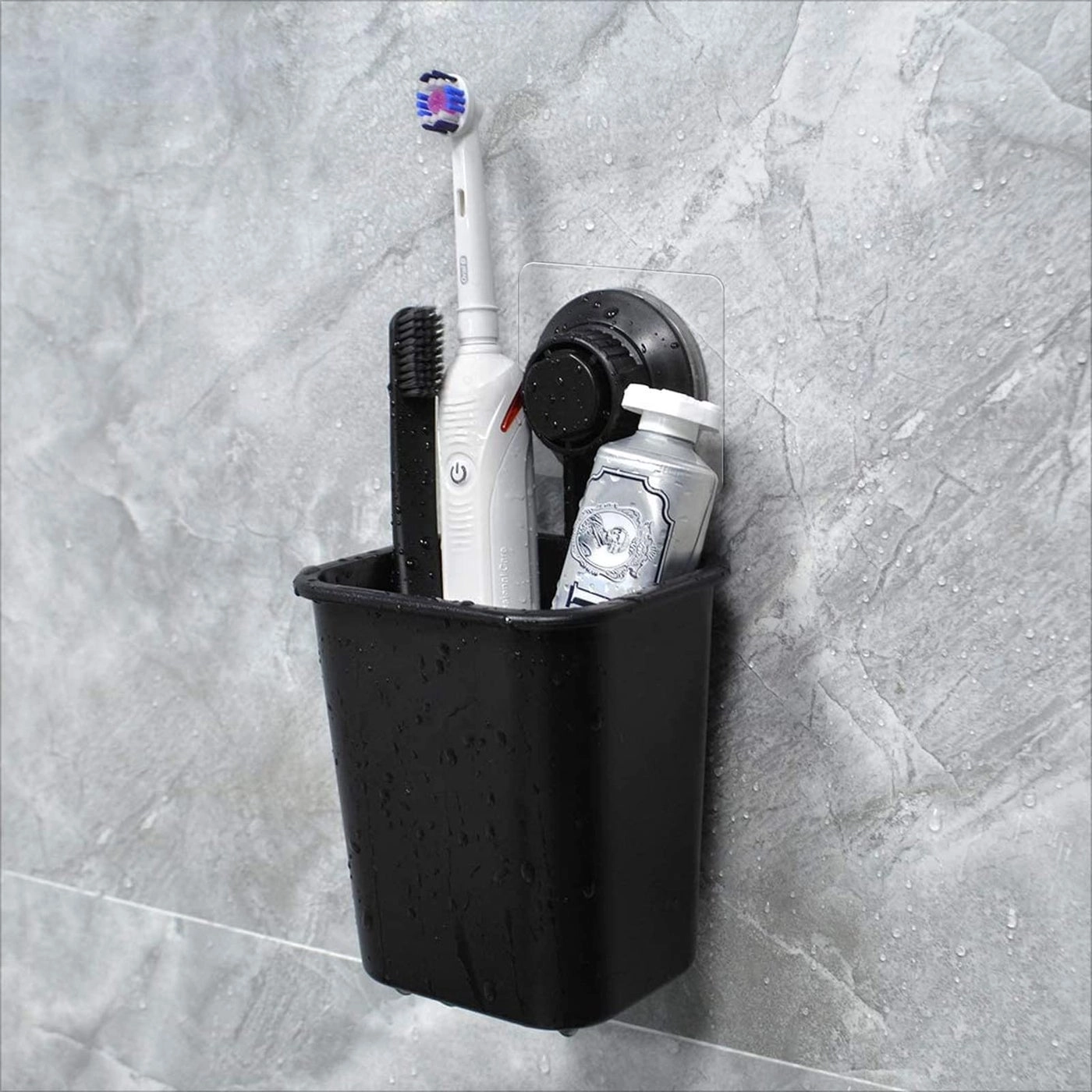 Wall Mount Toothbrush Holder - 5 Slots