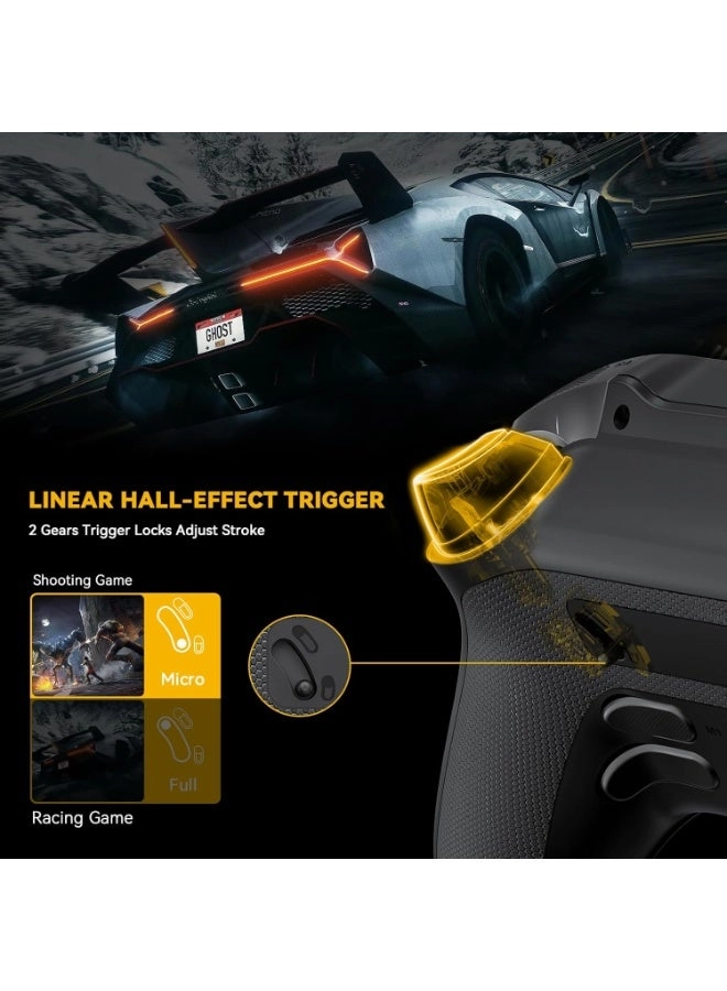 Interactive Screen Wireless Gaming Controller - Switch OLED iOS Android Windows PC