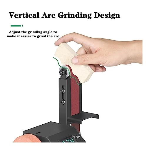 Mini Belt Sander - 7 Variable Speed 10 Sanding Belts