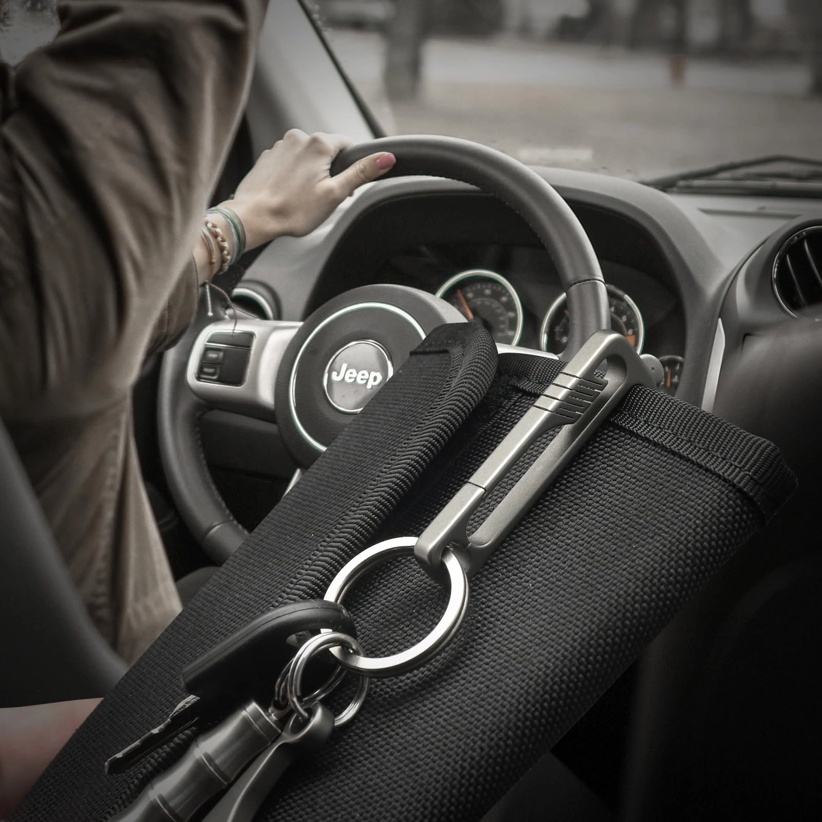 Carabiner Keychain - Space