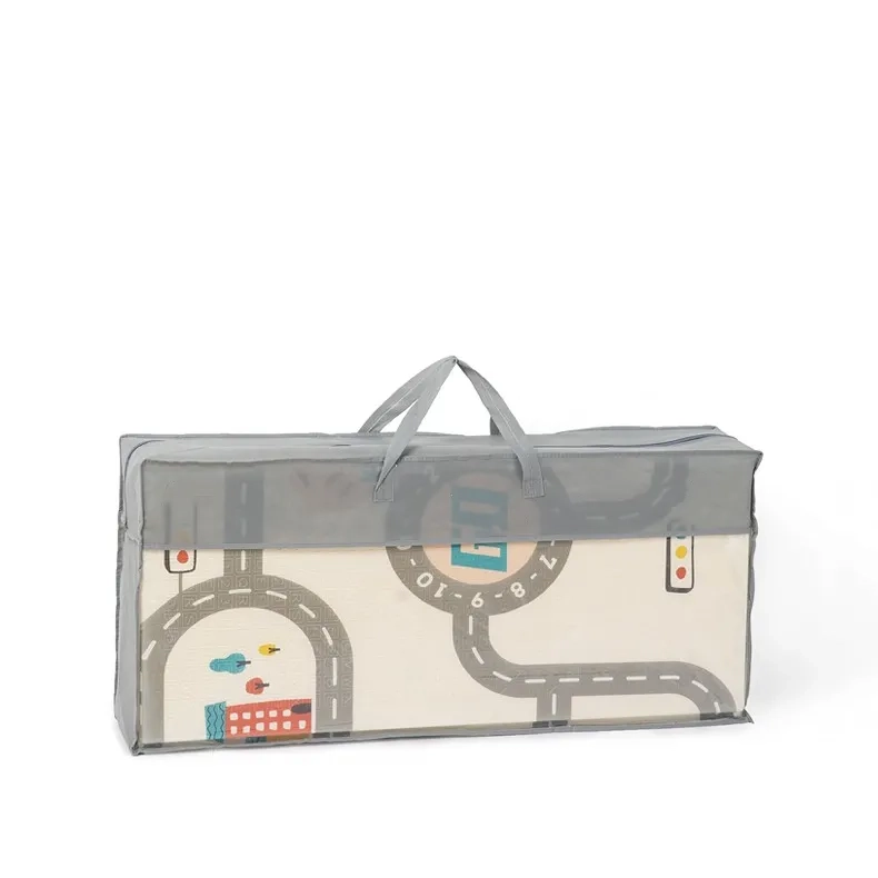 Double Sided Xpe Foam Mat - Road Map 1+