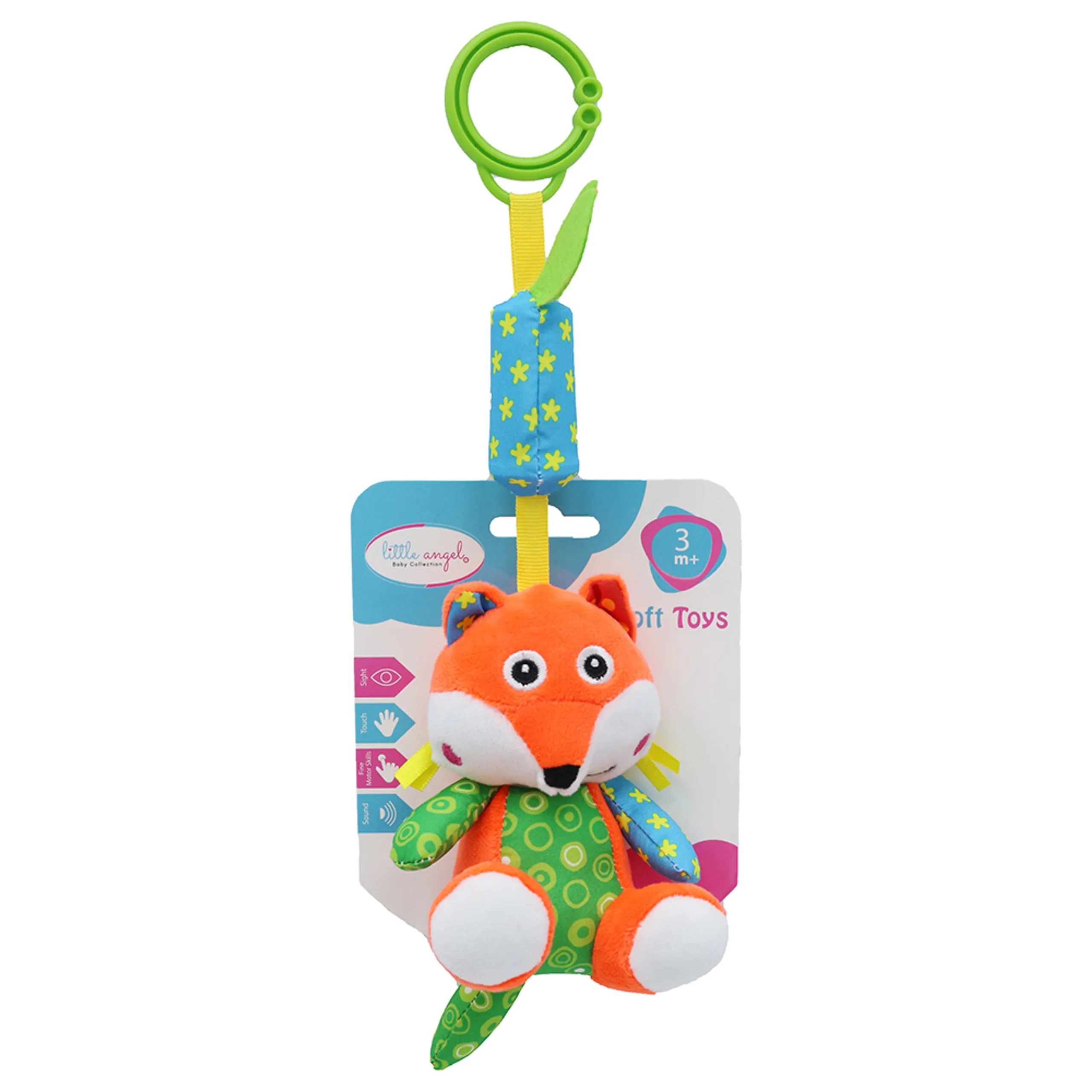 Baby Stroller Plush Hanging Mobile Rattle Toy - Suitable for 3 months and above