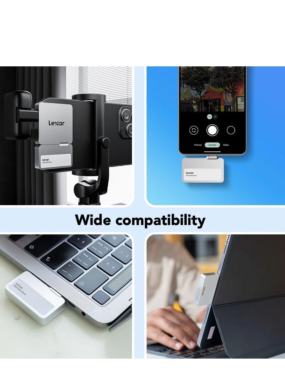 Professional Go Portable SSD With Hub - 2TB