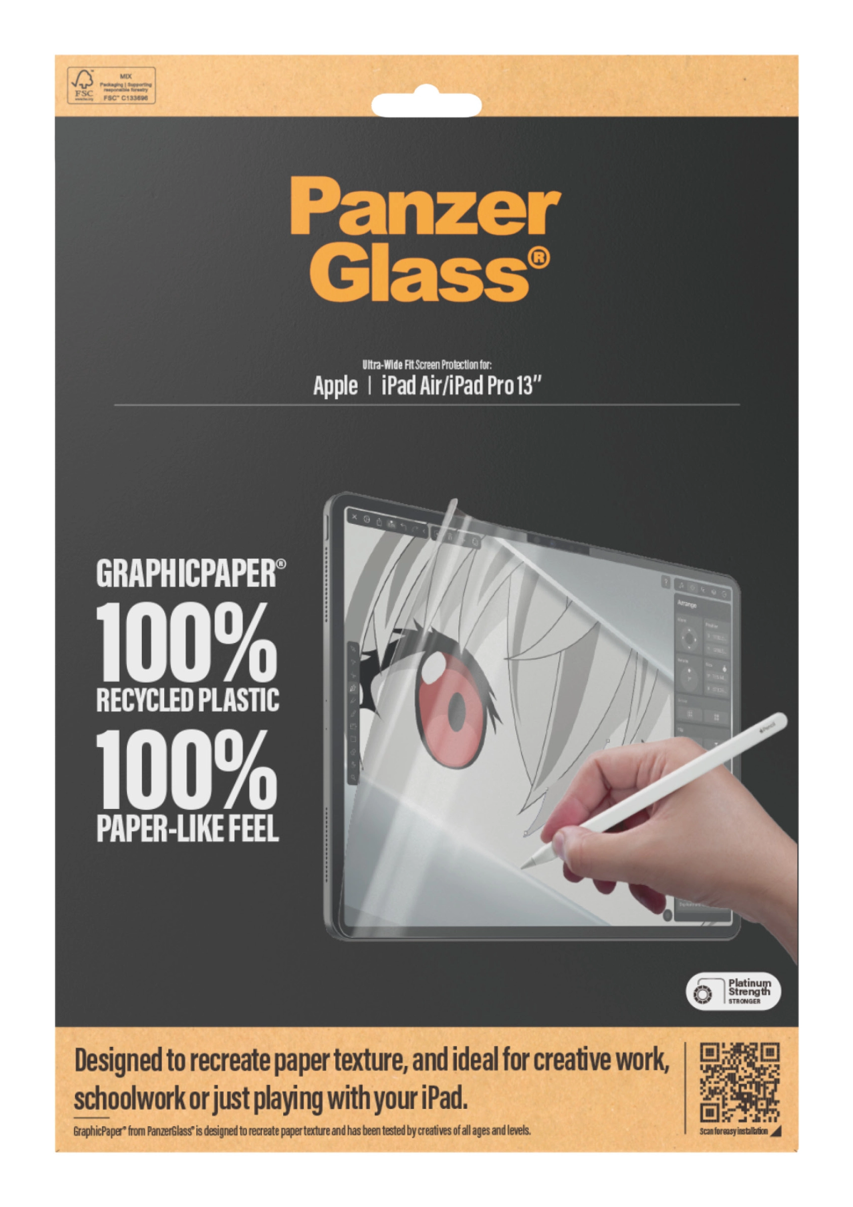 Ultra-Wide Screen Protector for iPad Air 13