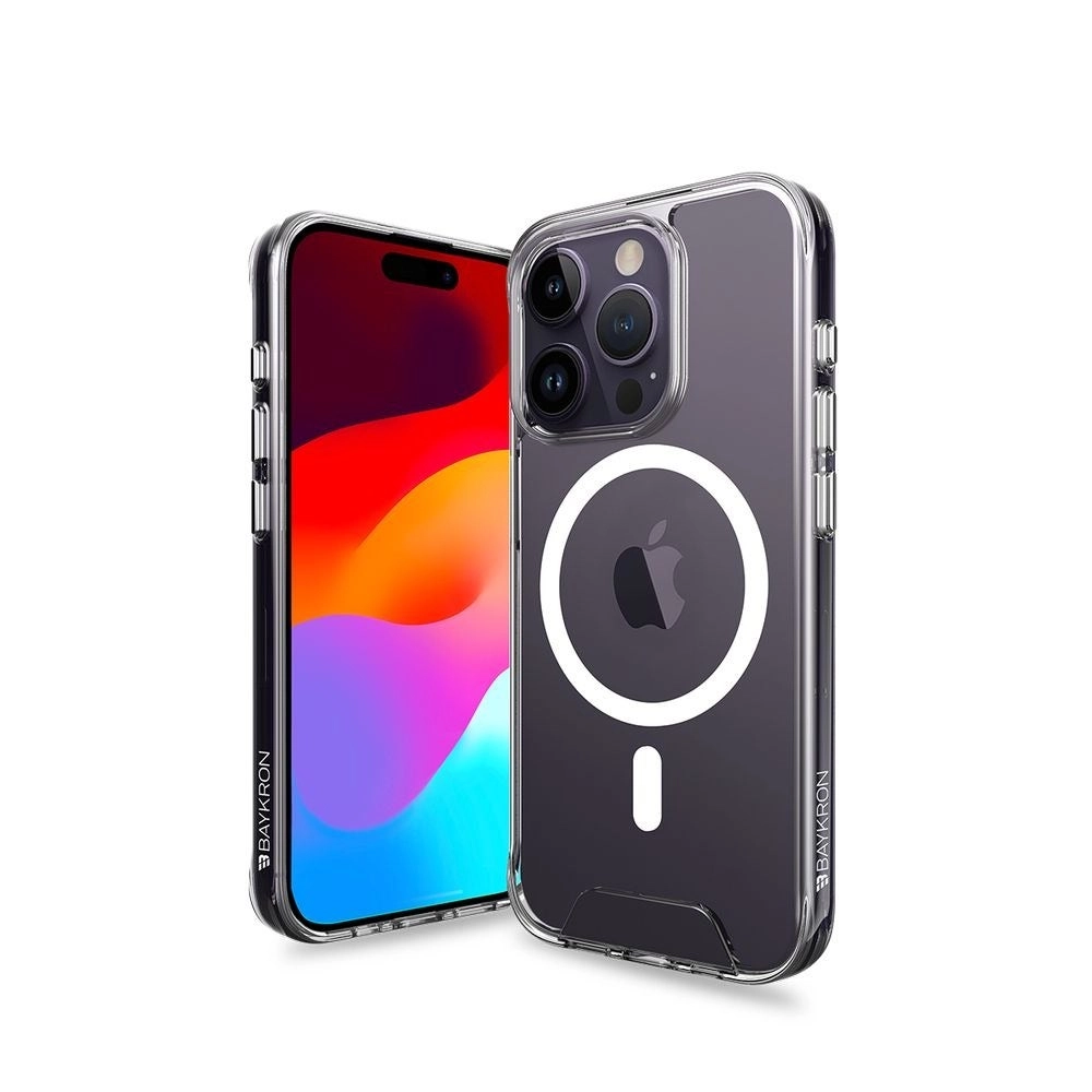 Baykron Premium AirTek Pro Mag Case with MagSafe for iPhone 15 Pro