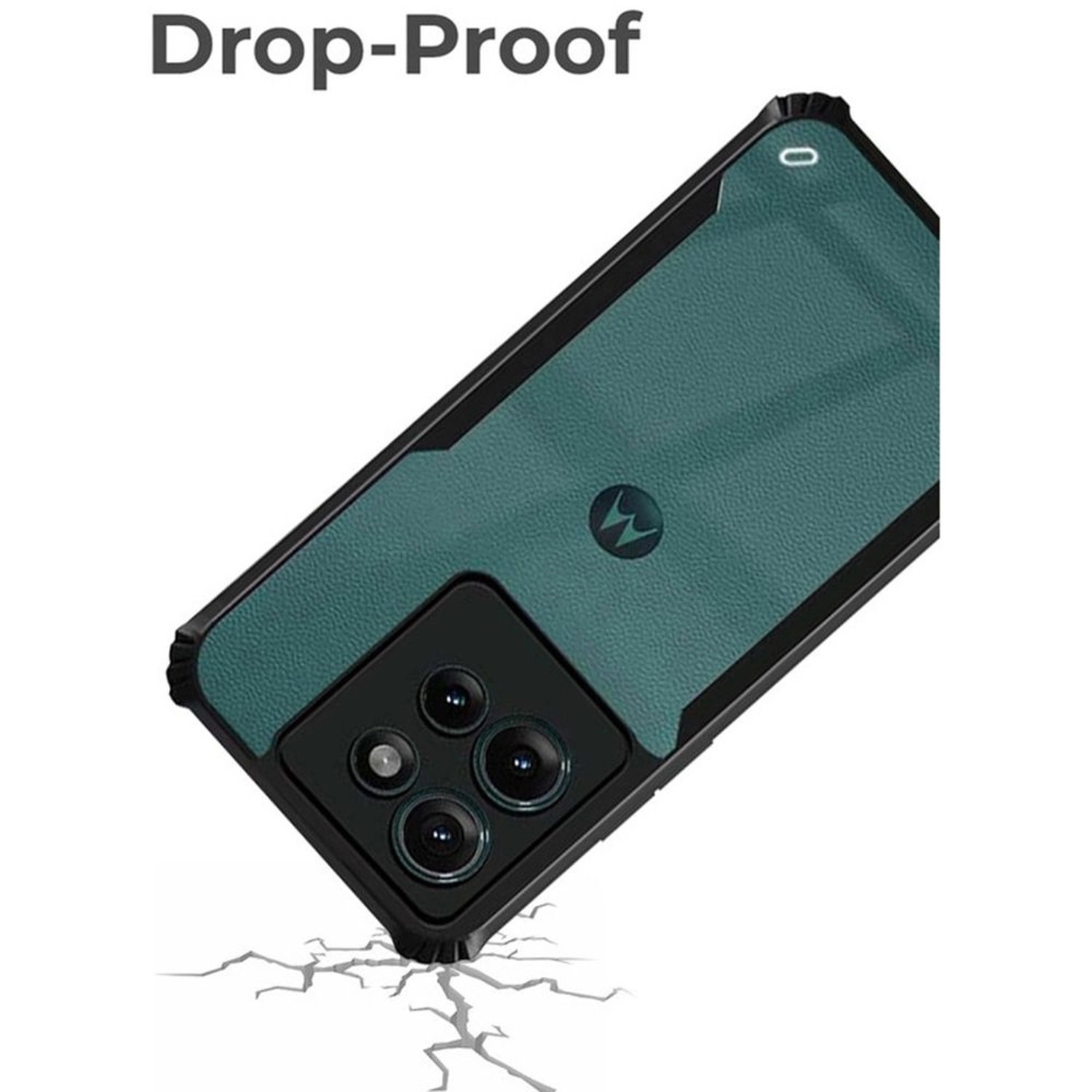 GMBE50 Case with Screen Protector for Moto Edge 50