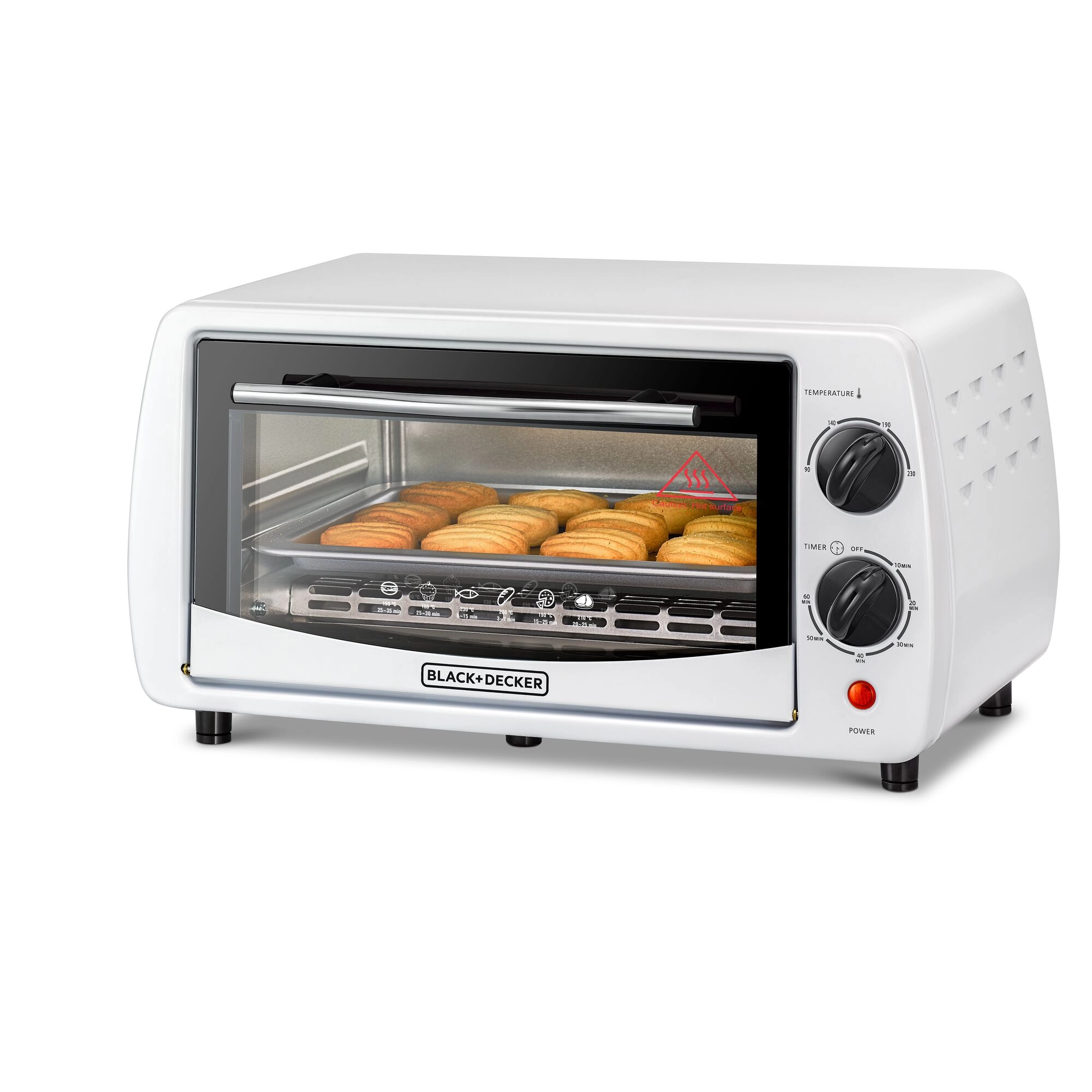 Double Glass Toaster Oven - 9L