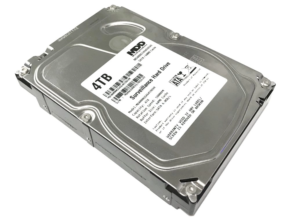 MDD MAXDIGITALDATA 3.5" 5900rpm 64MB SATA 6Gb/s (MD4000GSA6459DVR) - 4TB