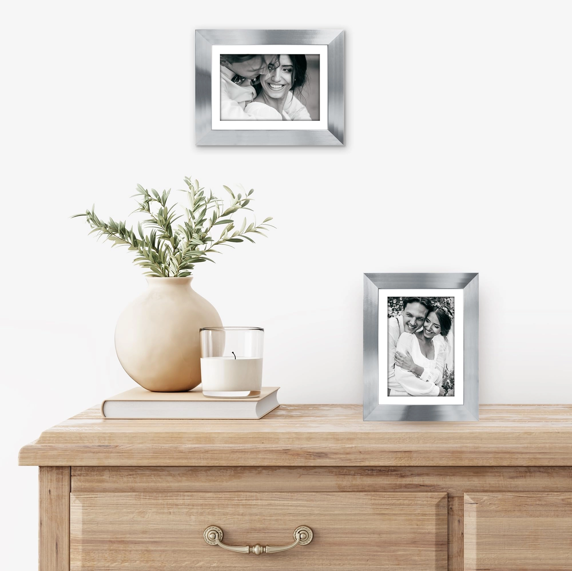 Hinged Picture Frame - 5x7 Two Displays