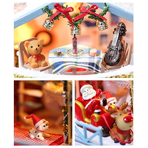 DIY Miniature Dollhouse Kit - Tiny House 1:24