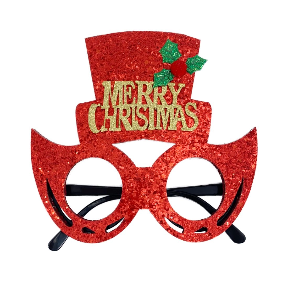 Party Zone Merry Christmas Glasses Props
