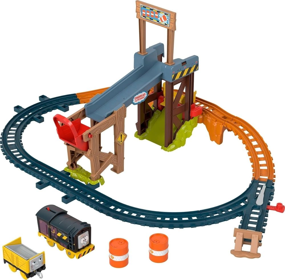 Fisher-Price Diesel’s Lift & Load Construction - Motorized 5 feet track