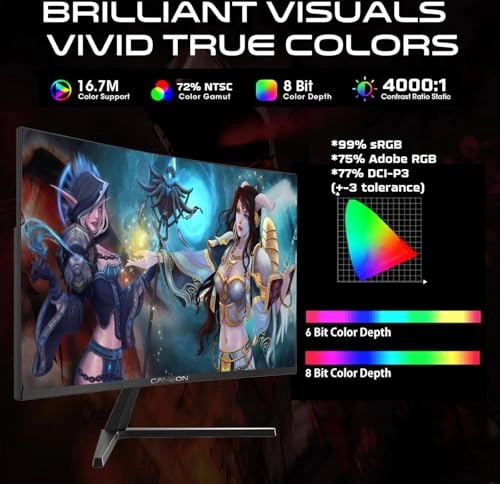 Curved Gaming Monitor GC27Q144VA - 27 Inch 2560x1440