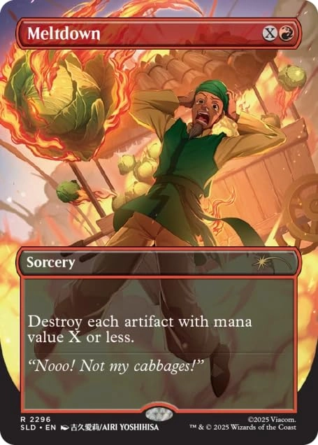 Secret Lair x Avatar: The Last Airbender - My Cabbages! - 5pcs