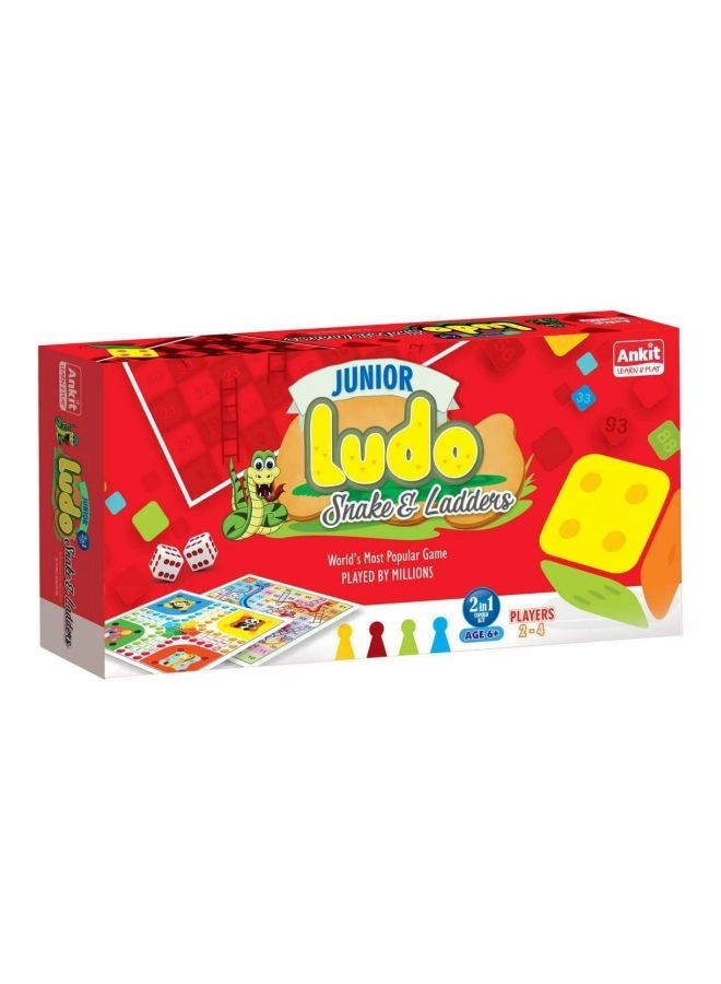 ANKIT TOYS Junior Ludo Snakes And Ladders