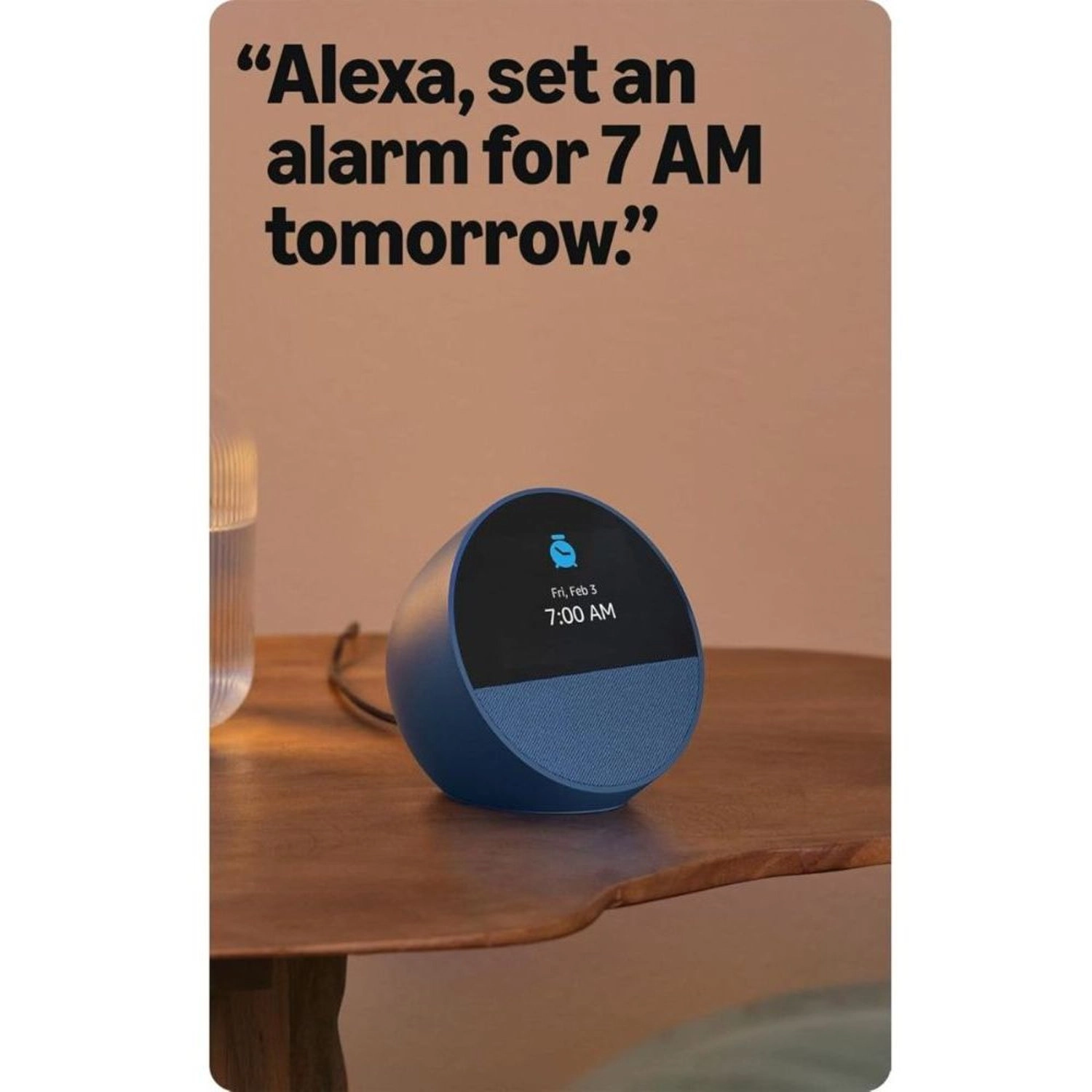 Echo Spot nth Gen - Alexa Glacier White