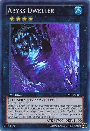Yu-Gi-Oh! Abyss Dweller ABYR-EN084 - 1st Edition