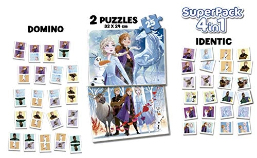 Frozen 4-in-1 Puzzle (18378) - 50 pcs