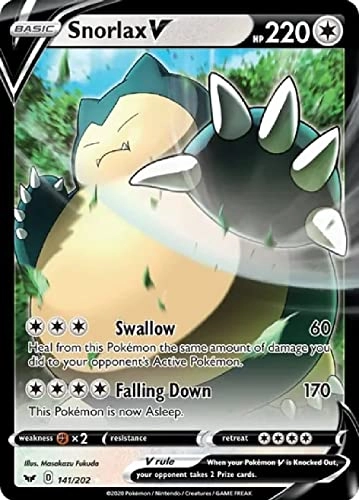 Snorlax V 141/202