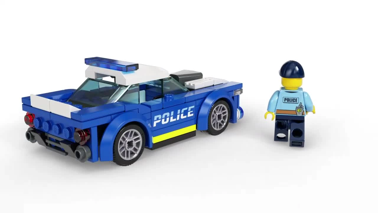 City Police Car (60312) - with Officer Minifigure