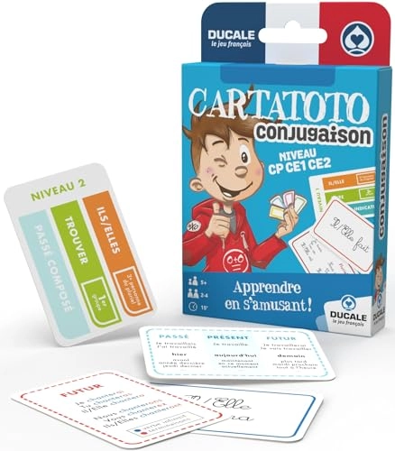 Cartatoto Conjugation - 5 years and up 110 pieces