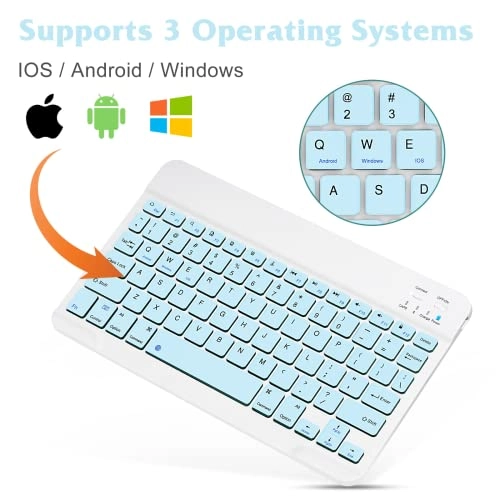 Ultra-Slim Bluetooth Rechargeable Keyboard - US Bluetooth