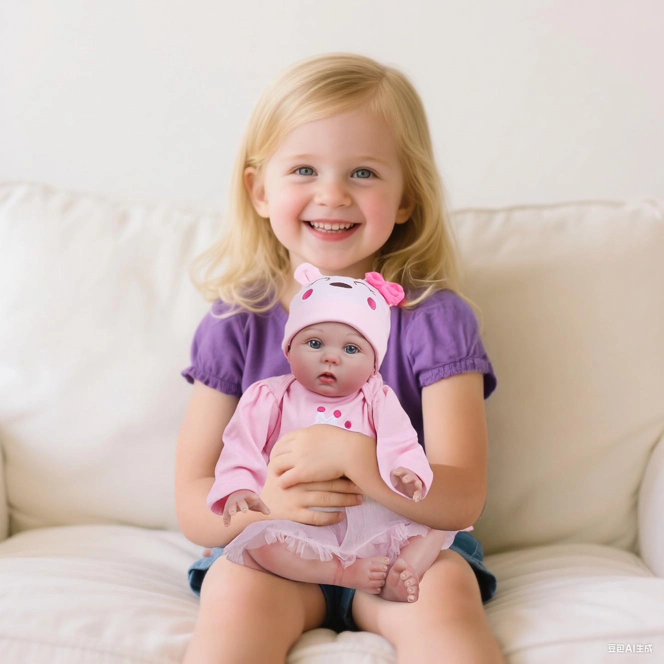 Little Lucy Reborn Baby Doll - 20 Inch Soft Body Girl Ages 3+