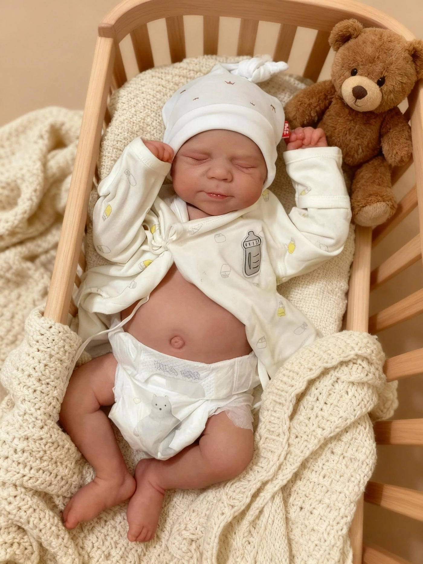 Reborn Baby Doll - 18 Inch Full Silicone Vinyl Boy