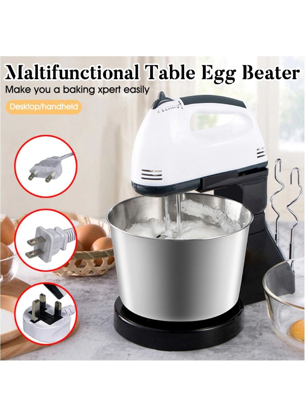 Super 7 Speed Hand Mixer - 200W