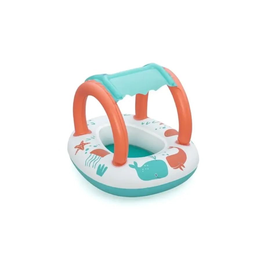 Lil Animal Baby Inflatable Floating Boat - animal 71 x 55 cm